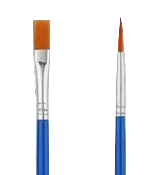 2 pinceaux de précision