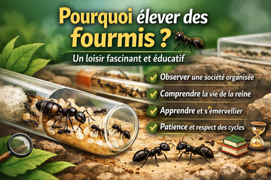 Pourquoi élever des fourmis ?